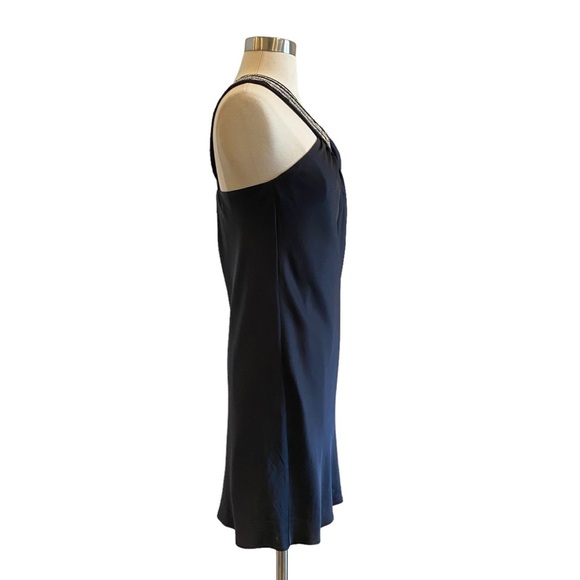 Banana Republic Embellished Halter Neck Silk Mini Slip Belay Dress - Picture 9 of 13